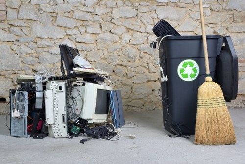 Construction site waste clearance in Leytonstone