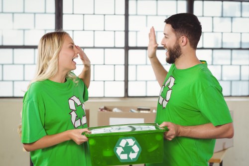 Leyton House Clearance team recycling unwanted items